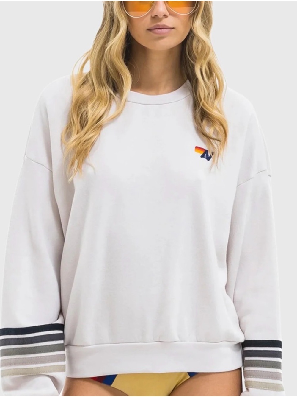 Rugby Stitch Relaxed Crewneck